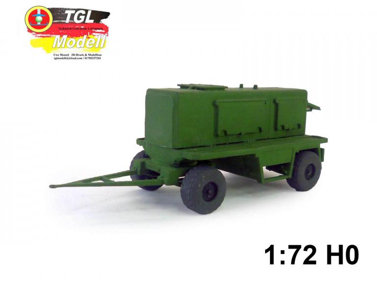 Preview: AG-2 auf Anhänger - NVA Grün 1:72